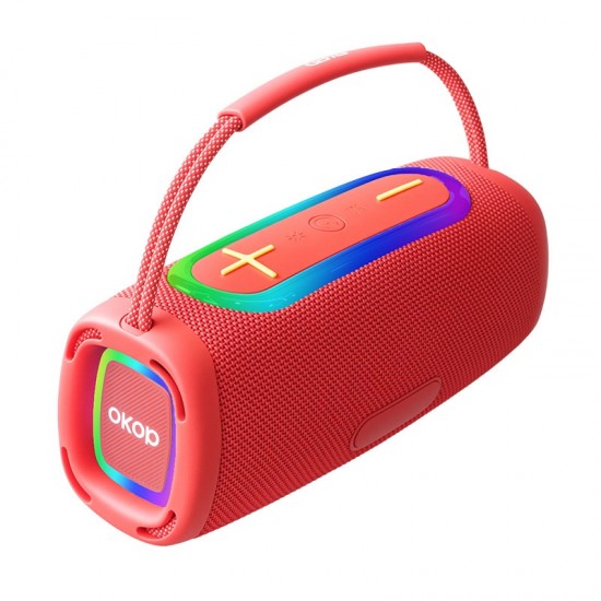 Portable Wireless Speaker with RGB Colorful Lighting 